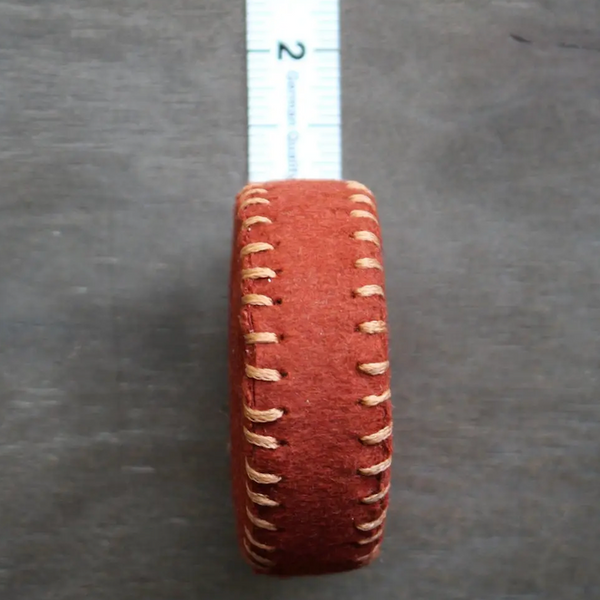 Hand-Stitched Leather Tape Measure