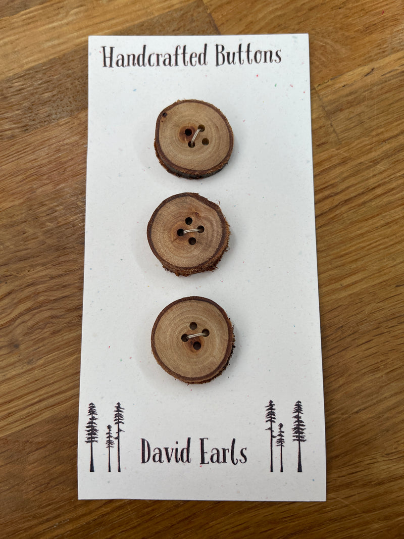 David Earls Wood Buttons