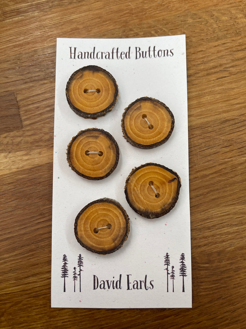 David Earls Wood Buttons